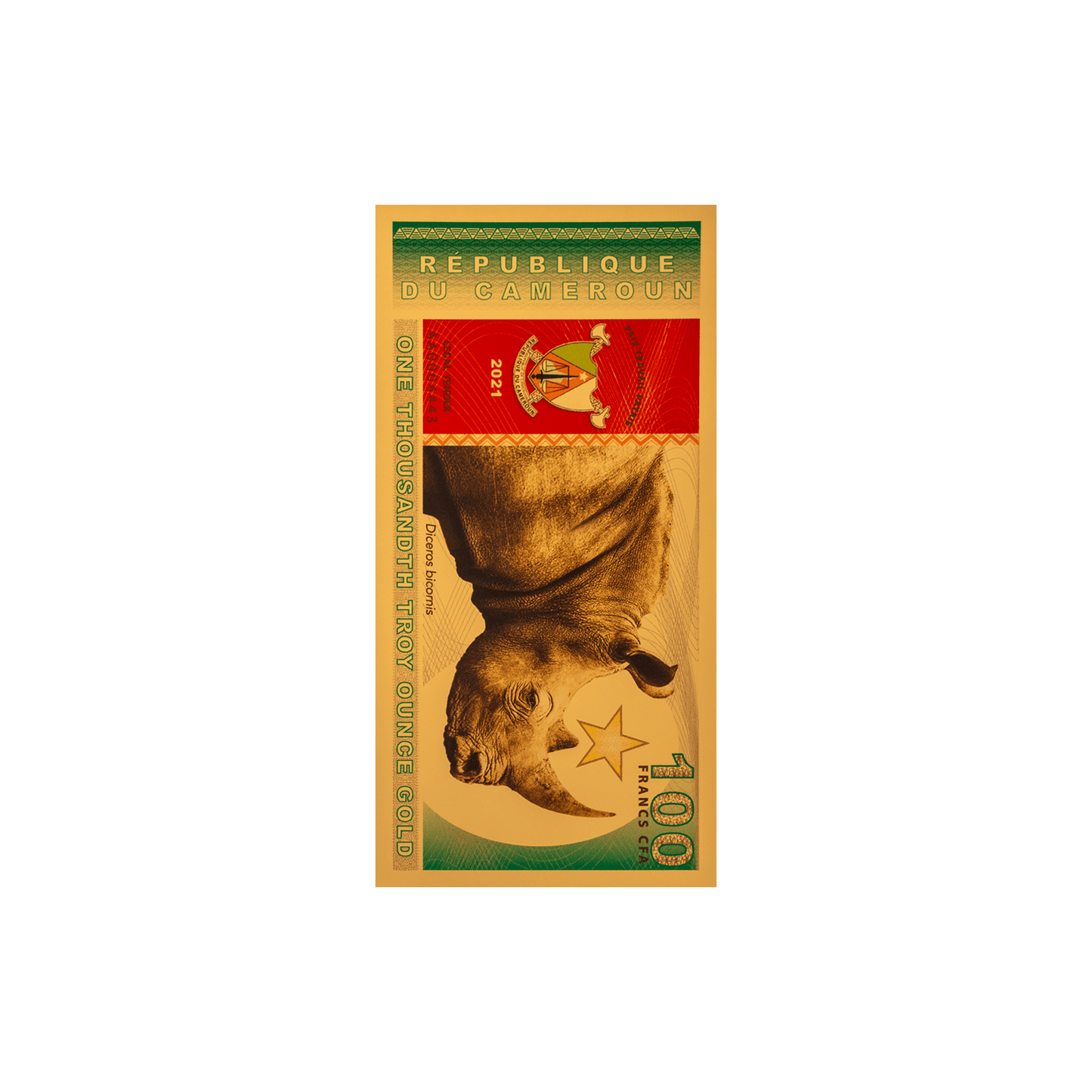 Cameroon - 100 Franc Aurum