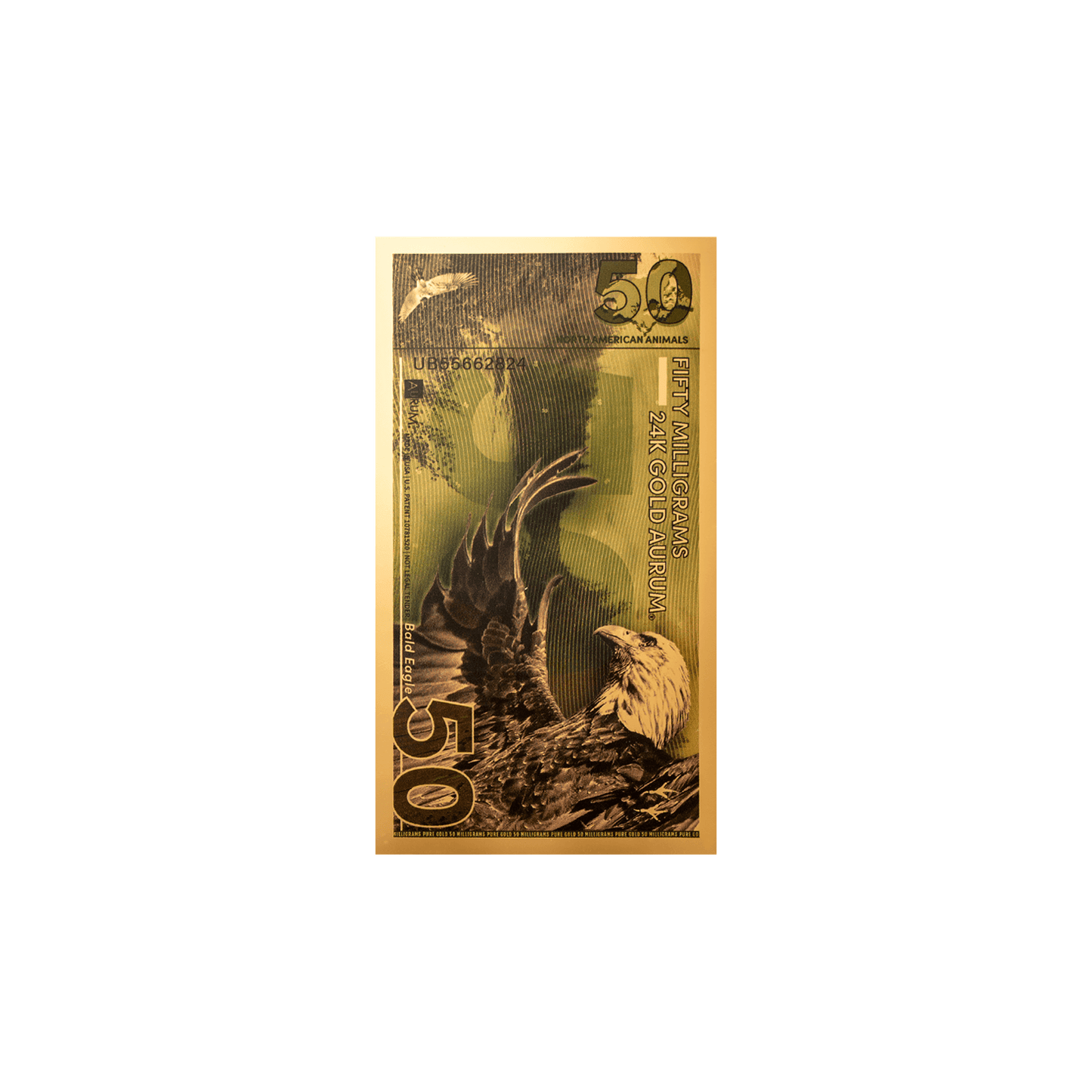 Vintage Bald Eagle Aurum