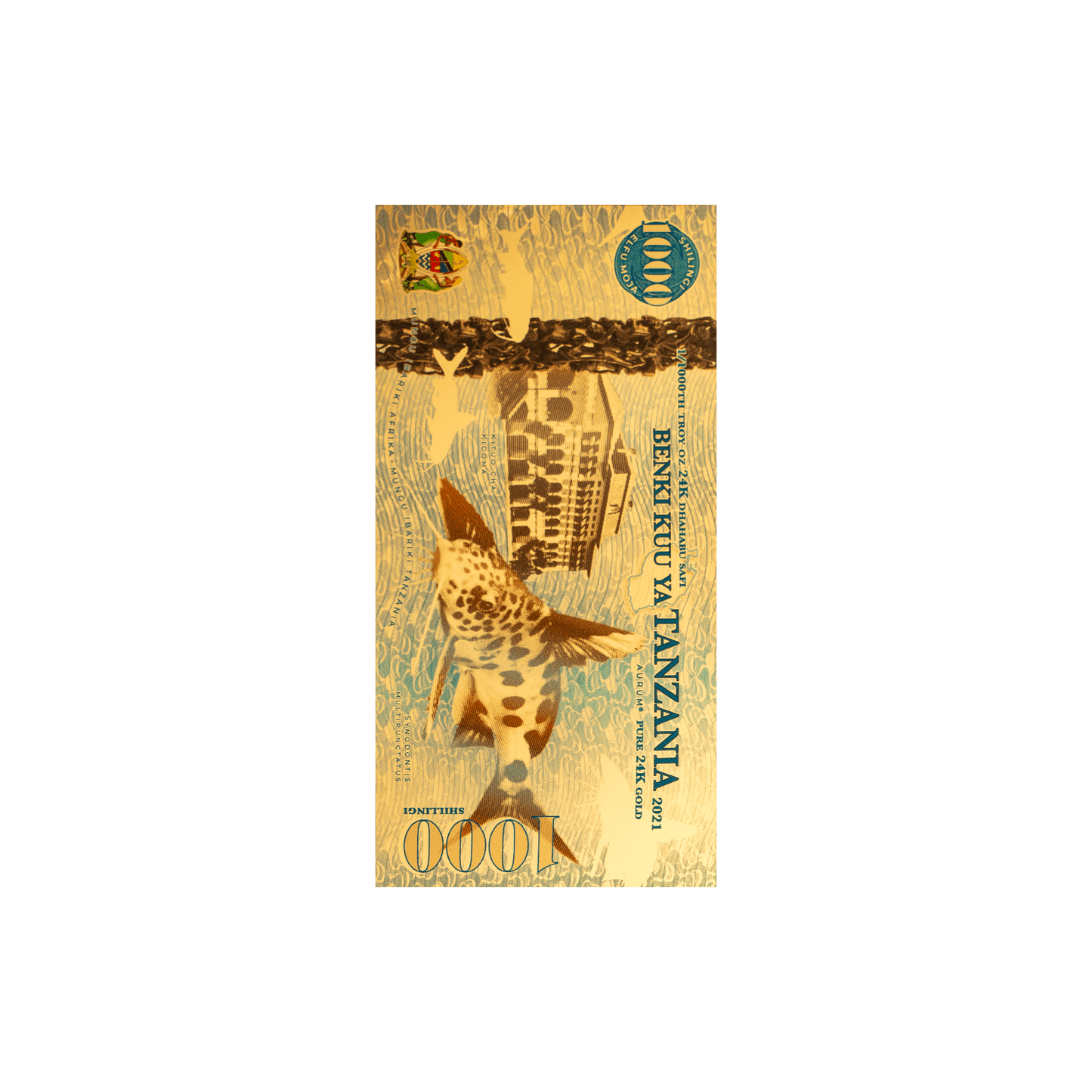 Tanzania - 1,000 Shilling Aurum