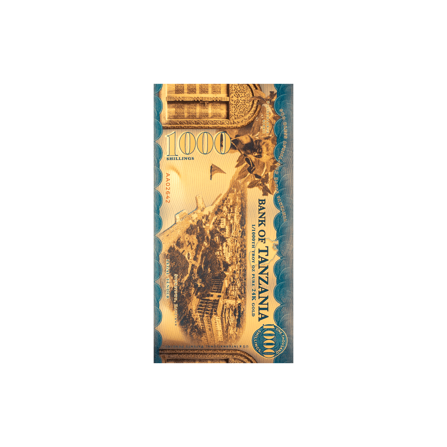 Tanzania - 1,000 Shilling Aurum