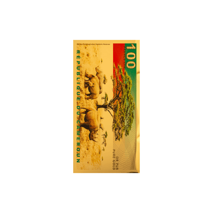 Cameroon - 100 Franc Aurum