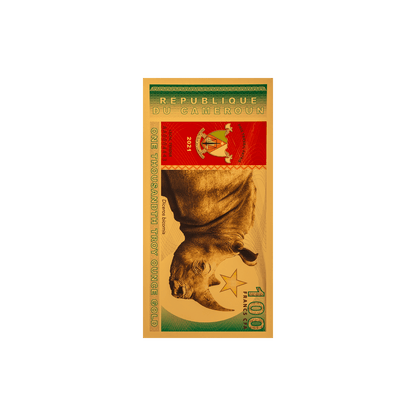Cameroon - 100 Franc Aurum