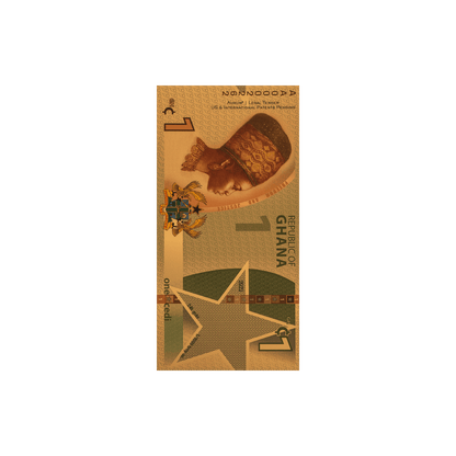 Ghana - 1 Cedi Aurum