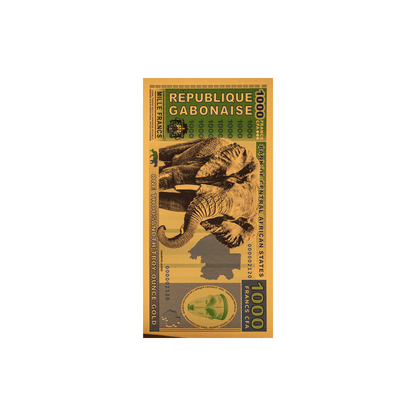 Gabon - 1,000 Franc Aurum