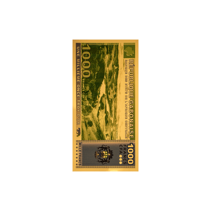 Gabon - 1,000 Franc Aurum