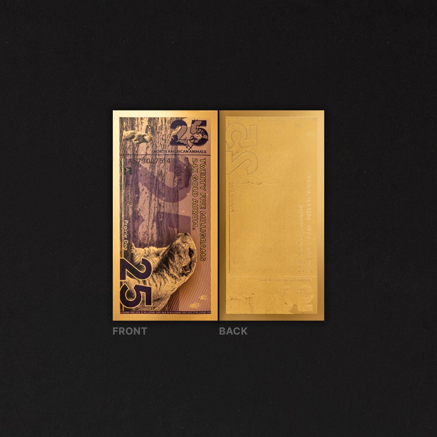 Vintage Prairie Dog Aurum