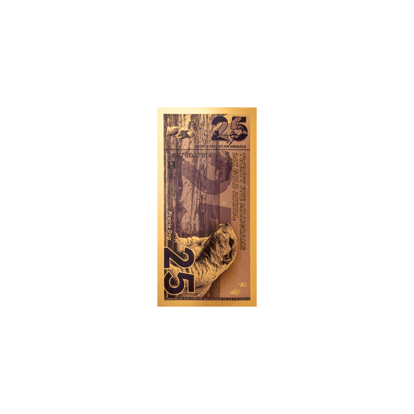 Vintage Prairie Dog Aurum