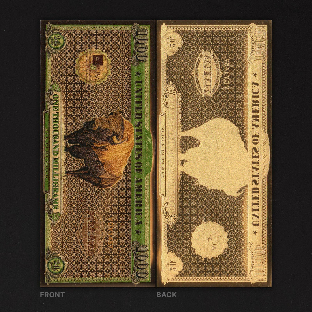 Original American Bison Aurum